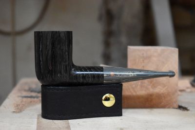 Bog Oak cumberland stem hand cut
