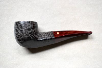 Bog Oak cumberland stem hand cut